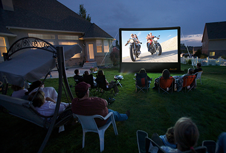 Outdoor Movies DIY Florida Buubasurfs